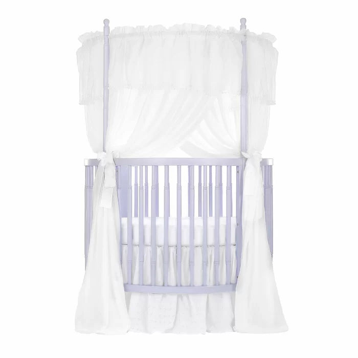 2-in-1 Round Convertible Crib